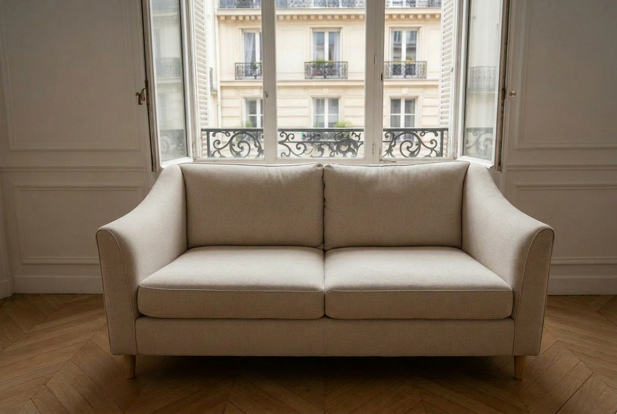 Après · Canapé tissu beige · Limoges